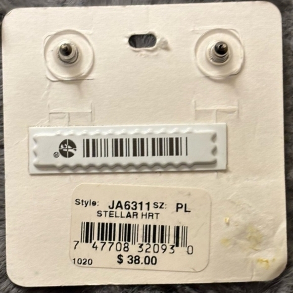 Brighton Silver-tone Hearts with Crystal Accents NWT - Picture 3 of 3